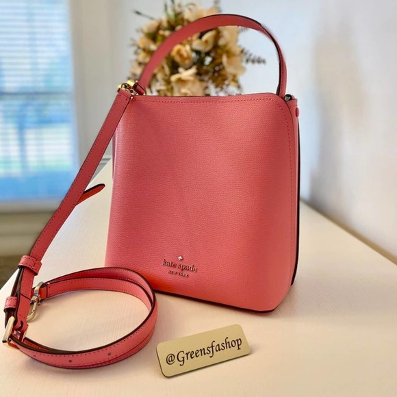 Kate Spade purse darcy small bucket shoulder bag crossbody new - Picture 2 of 9